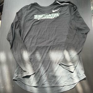 Binghamton University merch size large mike dri-fit